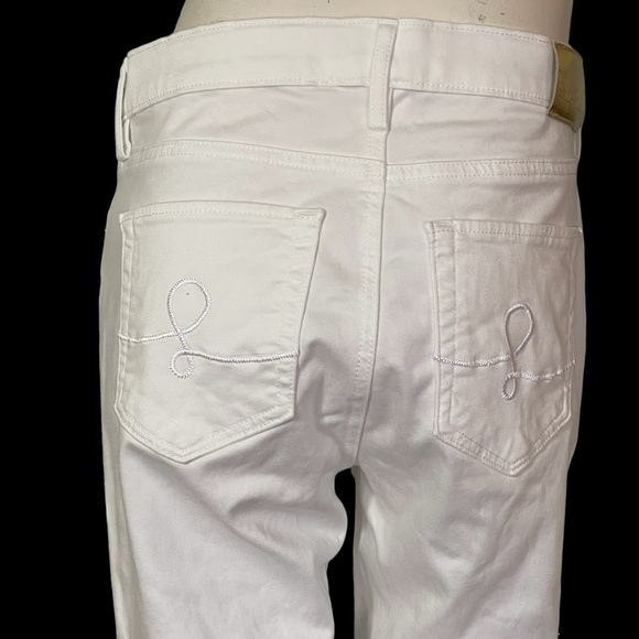 Lilly Pulitzer White Jeans Size 6 - Picture 5 of 16